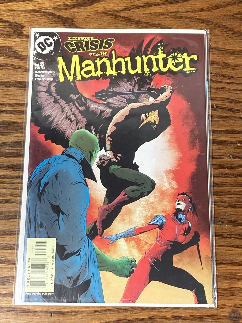 Manhunter DC Identity Crises Tie-In Comic Book